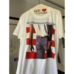 Bruce Springsteen 1984 world Tour T Shirt single stitch “Born In The USA” XL